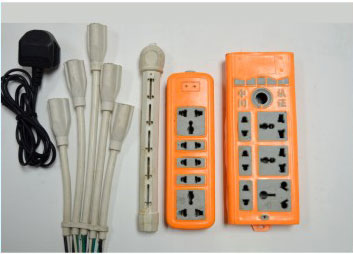 AC/DC電線(xiàn)插頭注塑機(jī)樣品展